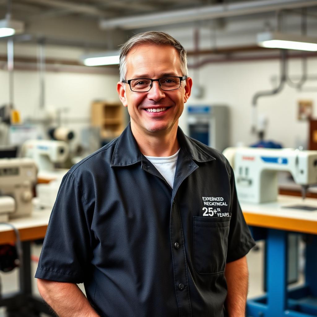 Head Technician at Dallas Sewing Machine Repair